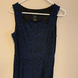 Women’s Enfocus Studio Summer Flare Dress Blue Black
